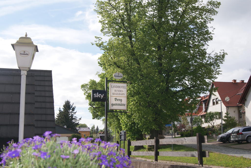Landhotel Berggaststätte Bickenriede Anrode Exterior foto